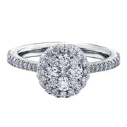 White Gold Diamond Ring