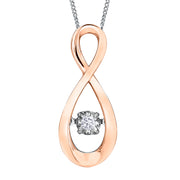 Rose Gold Diamond Necklace