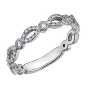 White Gold Diamond Band