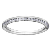 White Gold Diamond Band