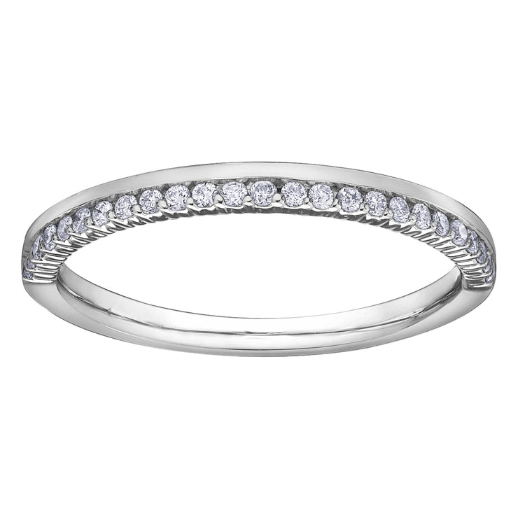 White Gold Diamond Band
