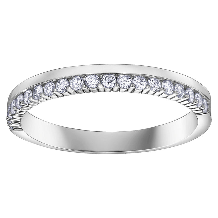 White Gold Diamond Band