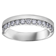 White Gold Diamond Band