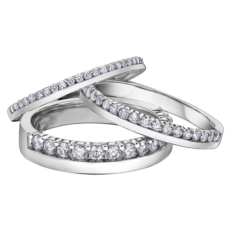 White Gold Diamond Band