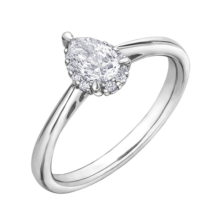 White Gold Diamond Ring