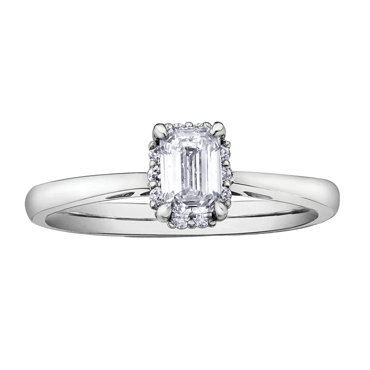 White Gold Diamond Ring