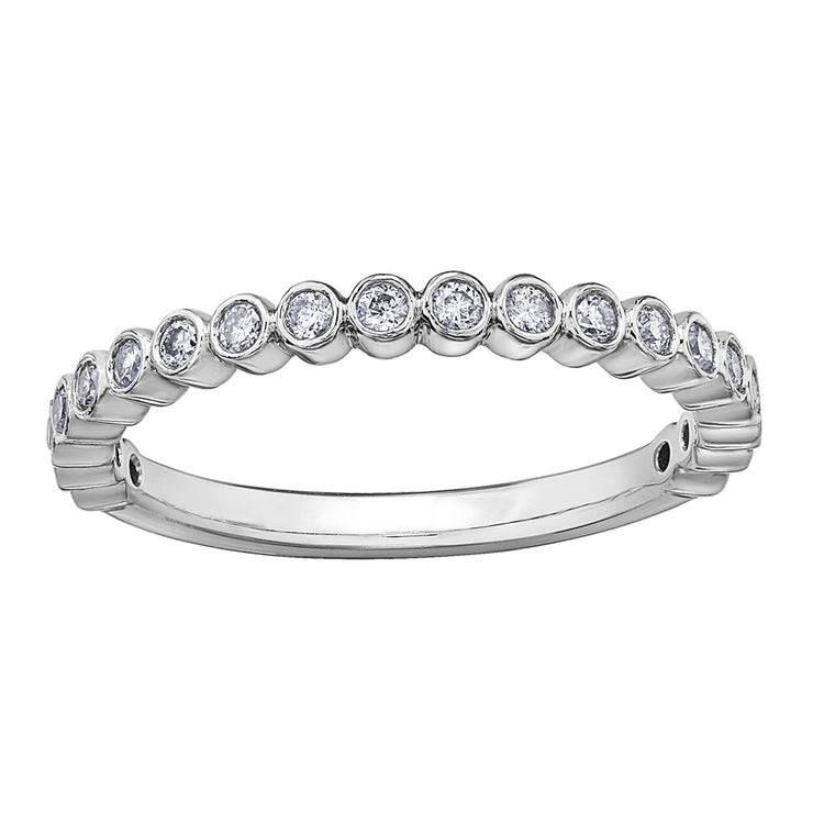 White Gold Diamond Band