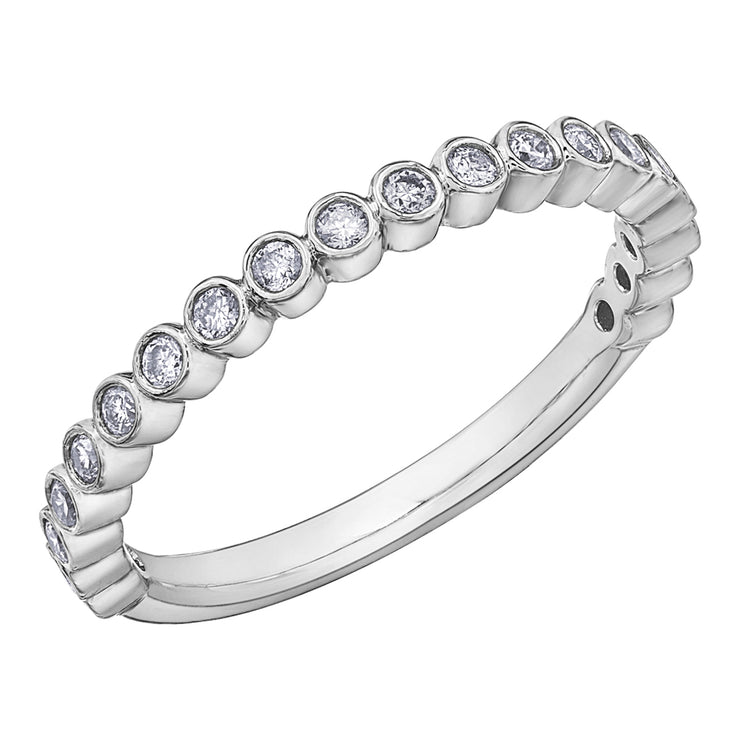 White Gold Diamond Band