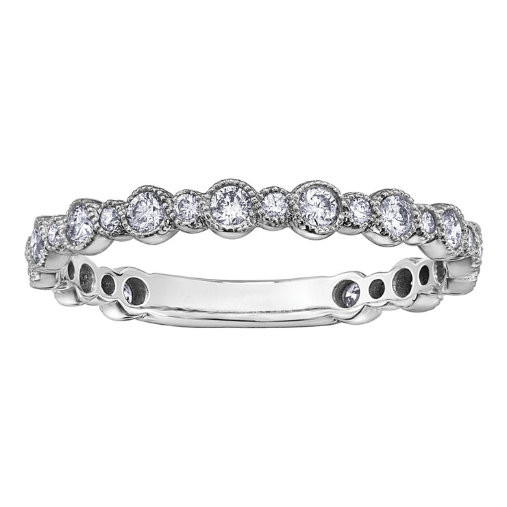 White Gold Diamond Band