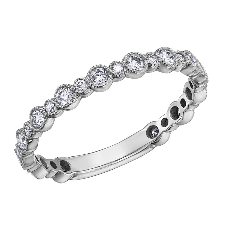 White Gold Diamond Band