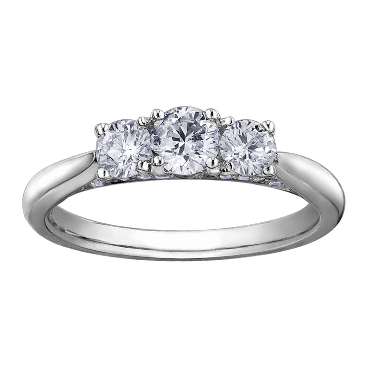 White Gold Diamond Ring