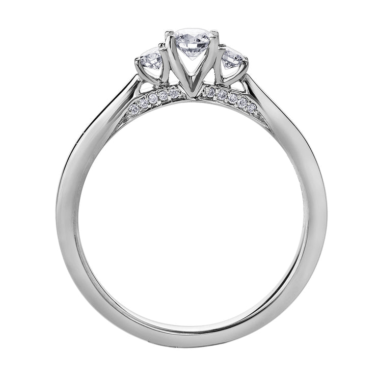 White Gold Diamond Ring