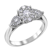 White Gold Diamond Ring