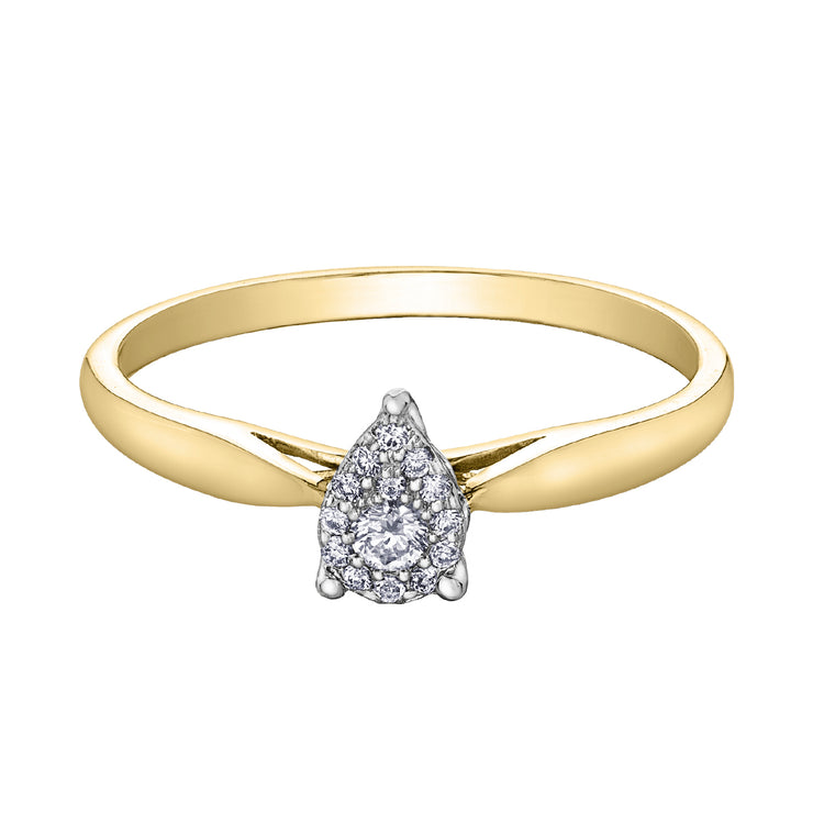 Yellow Gold Diamond Ring