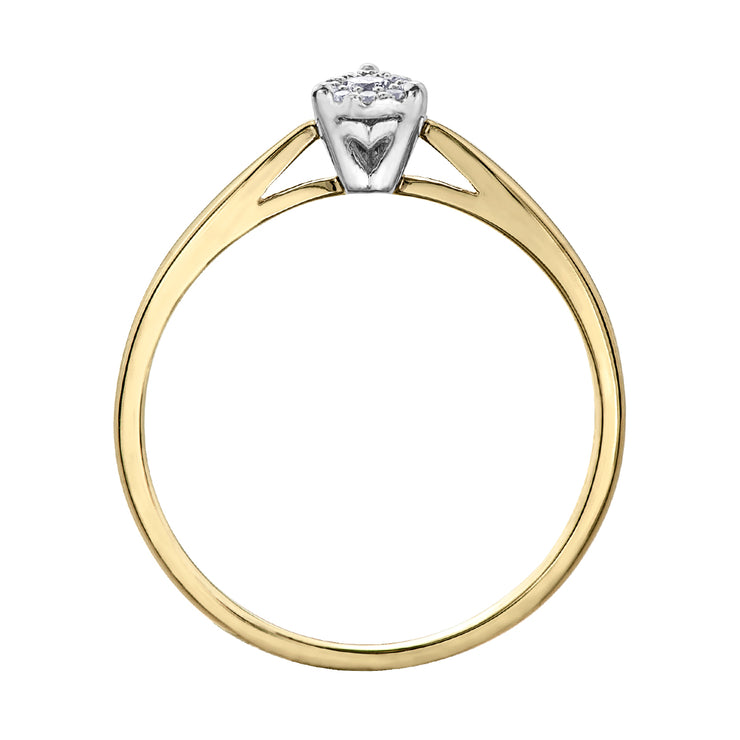 Yellow Gold Diamond Ring