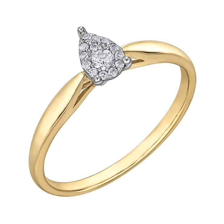 Yellow Gold Diamond Ring