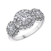 White Gold Diamond Ring