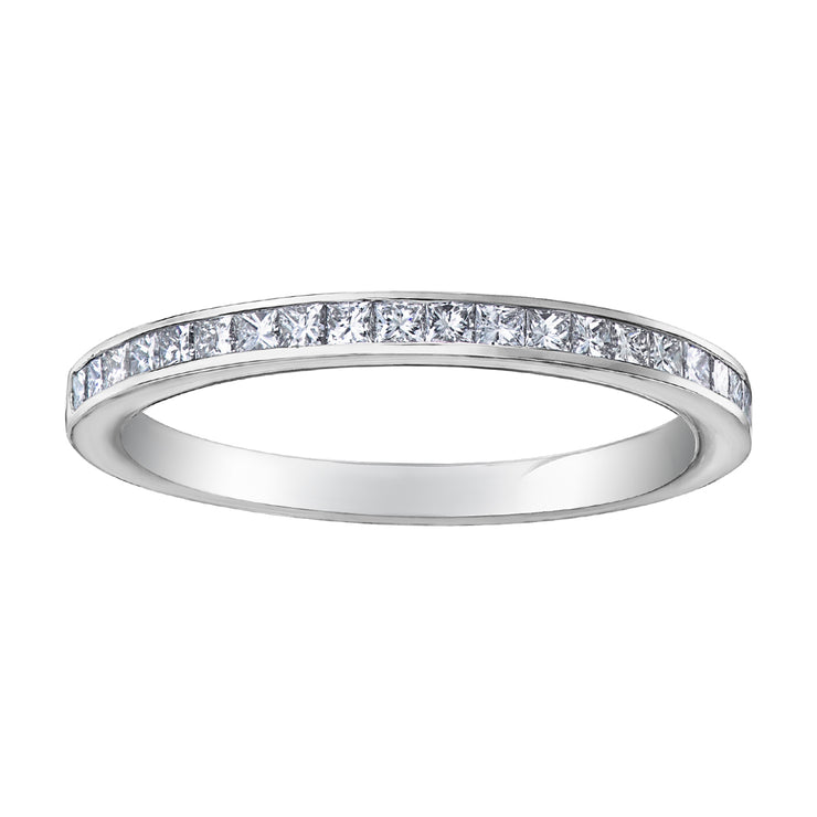 White Gold Diamond Band