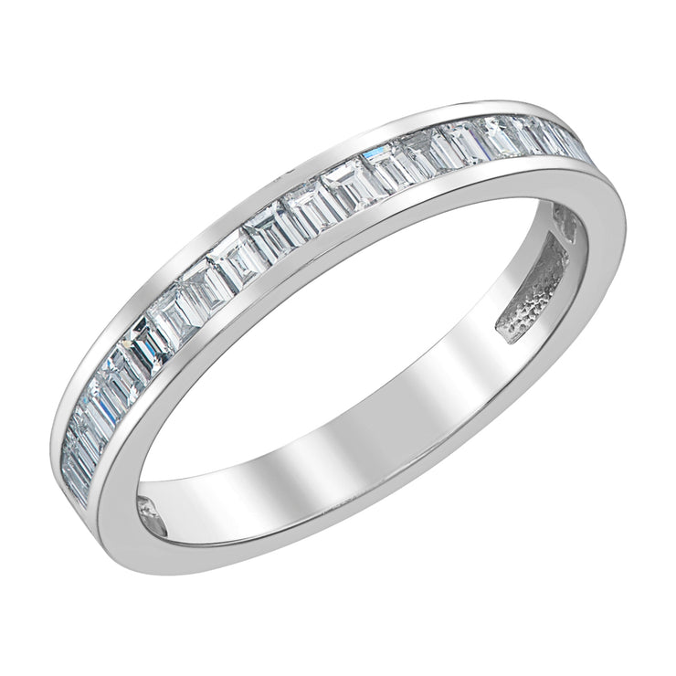 White Gold Diamond Band