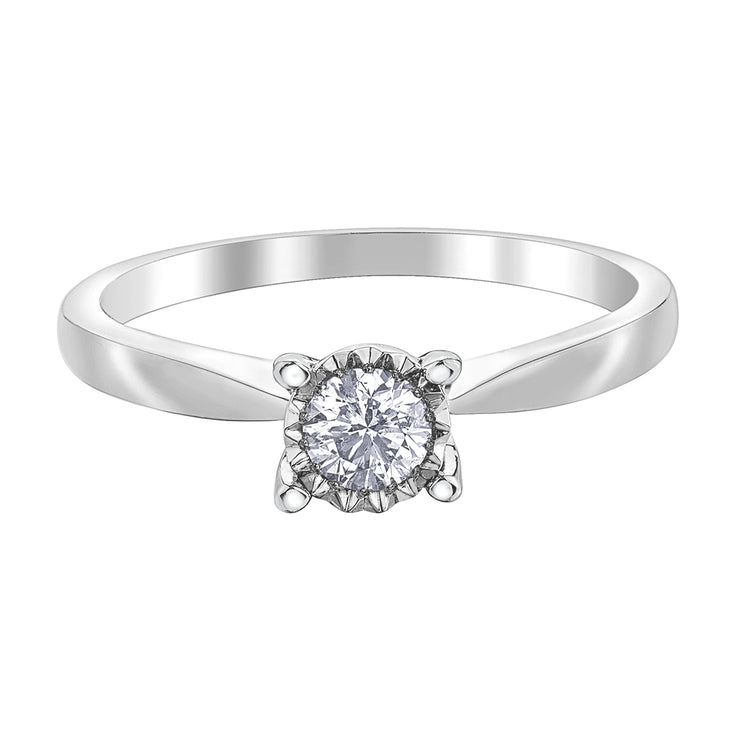 White Gold Diamond Ring