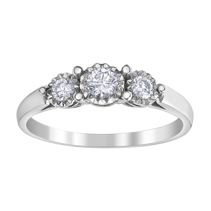 White Gold Diamond Ring