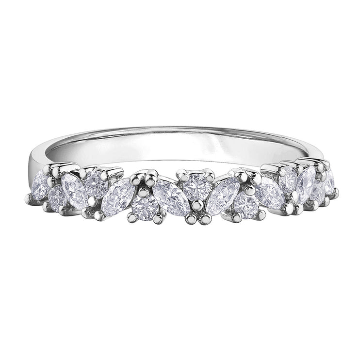 White Gold Diamond Ring