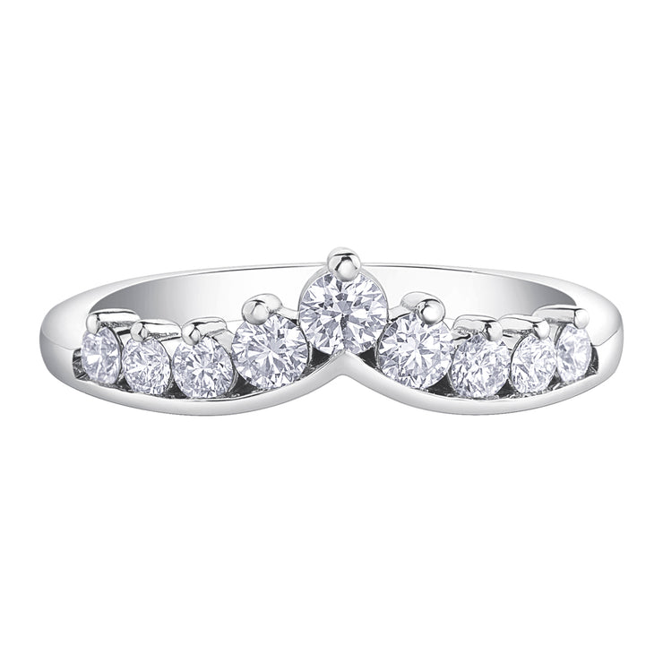 White Gold Diamond Band