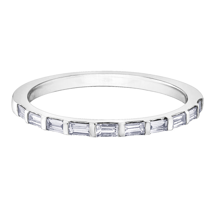 White Gold Diamond Band