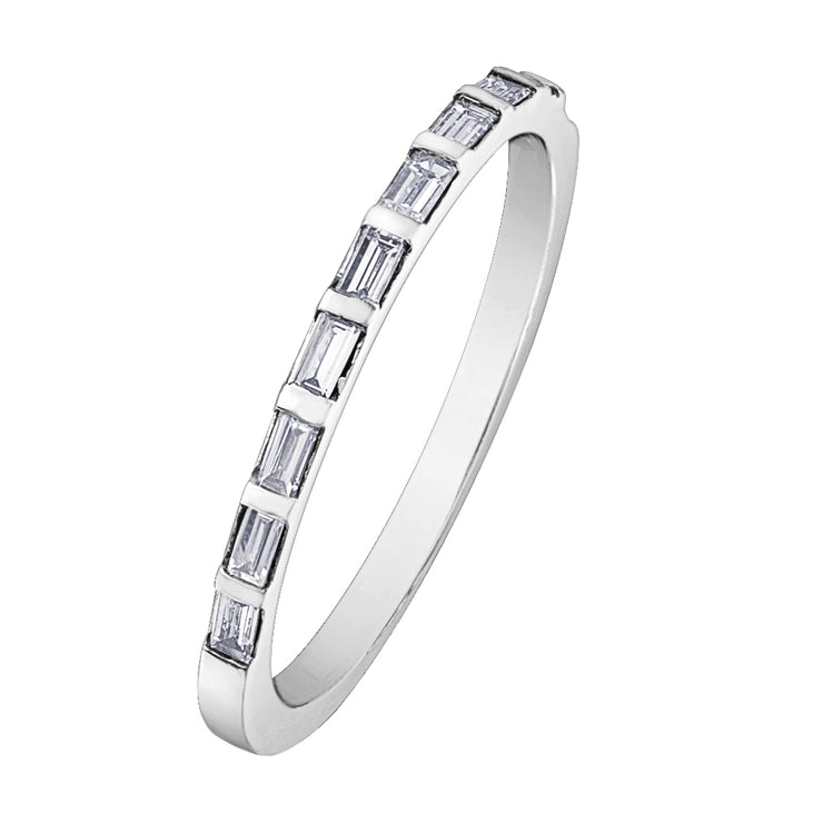 White Gold Diamond Band