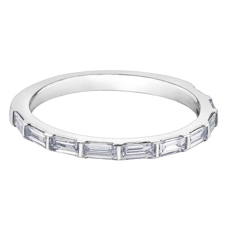 White Gold Diamond Band