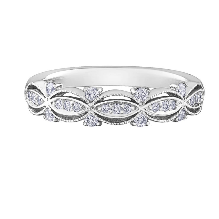 White Gold Diamond Ring