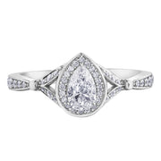 White Gold Diamond Ring