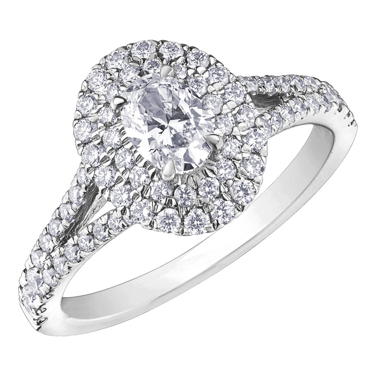 White Gold Diamond Ring