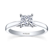 Maple Leaf Diamonds White Gold Ring