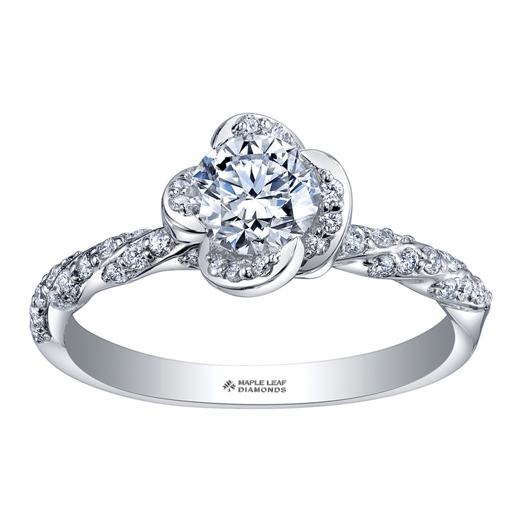 Maple Leaf Diamonds White Gold Diamond Ring