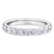 Maple Leaf Diamonds White Gold Diamond Band