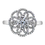 White Gold Diamond Ring