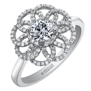 White Gold Diamond Ring