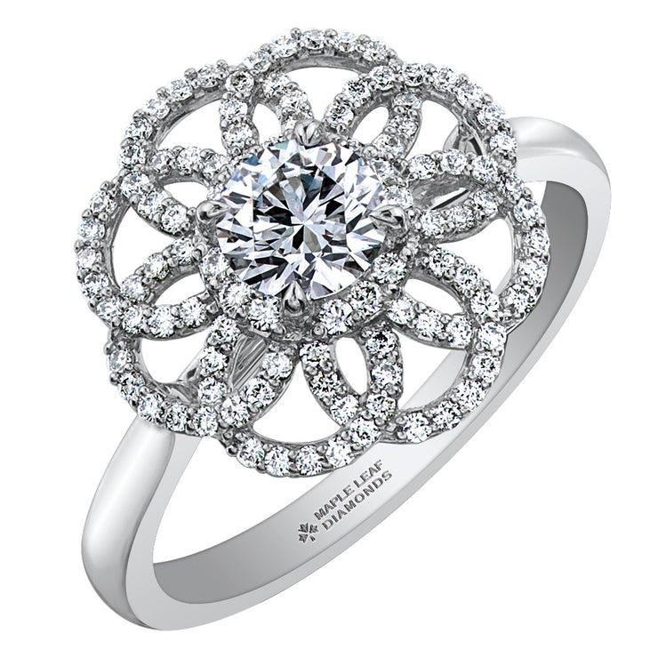 White Gold Diamond Ring