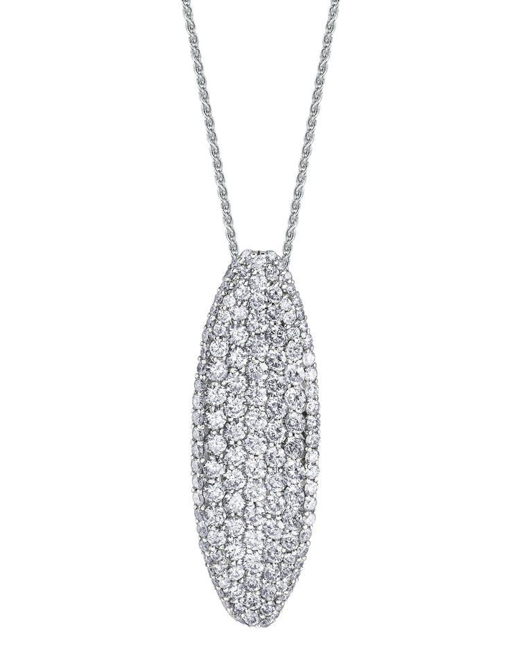 White Gold Diamond Necklace