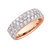 White Or Rose Gold Diamond Ring