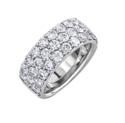 White Or Rose Gold Diamond Ring