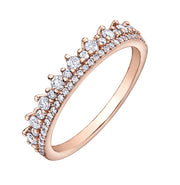 Rose Gold Diamond Ring