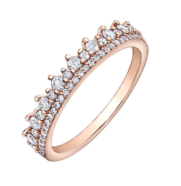 Rose Gold Diamond Ring