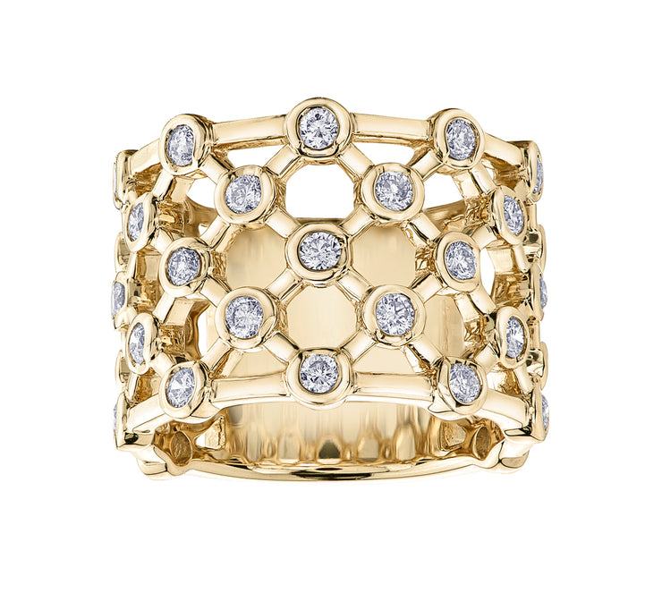 Yellow Gold Diamond Ring