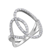 White Gold Diamond Ring