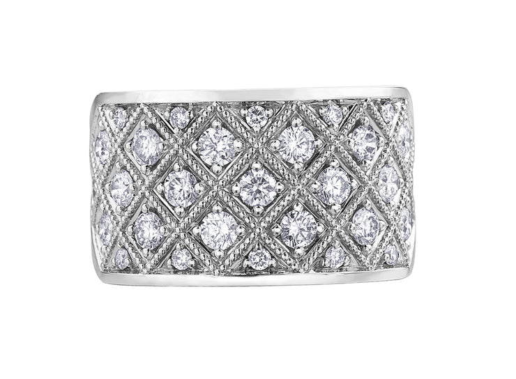 White Gold Diamond Ring