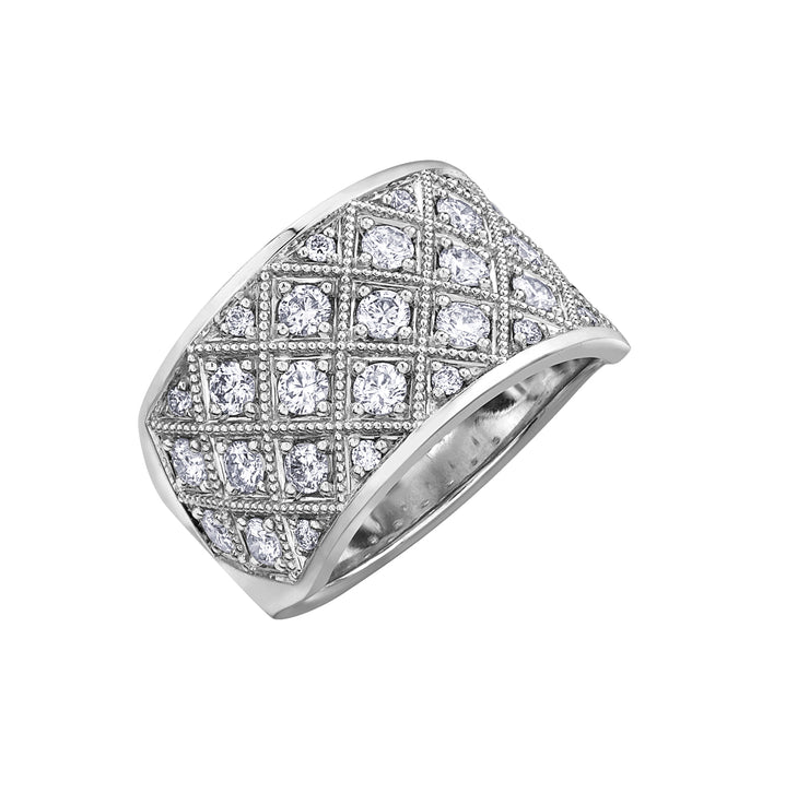 White Gold Diamond Ring