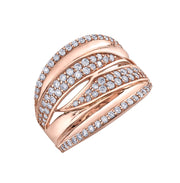 Rose Gold Diamond Ring